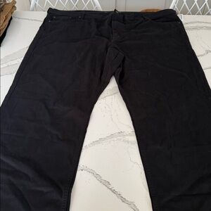 Old Navy Men's Straight Black Pants 54 X 32